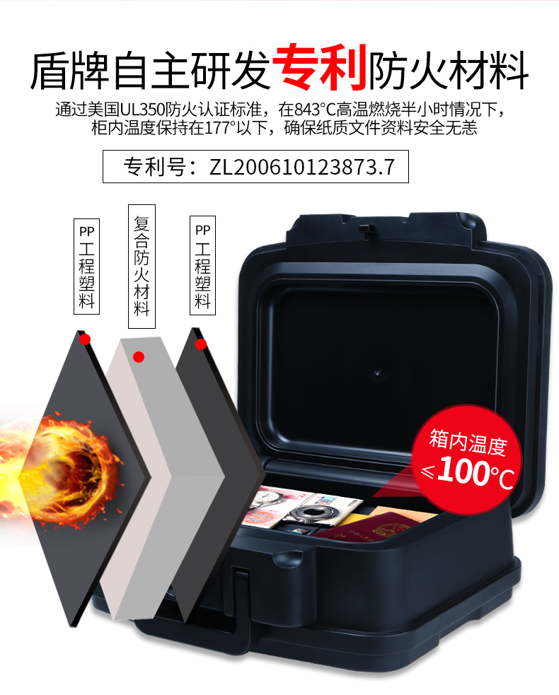 盾牌防火保險柜：讓安全更接近人們的生活(圖2)